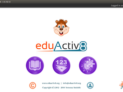eduActiv8 - Home Screen